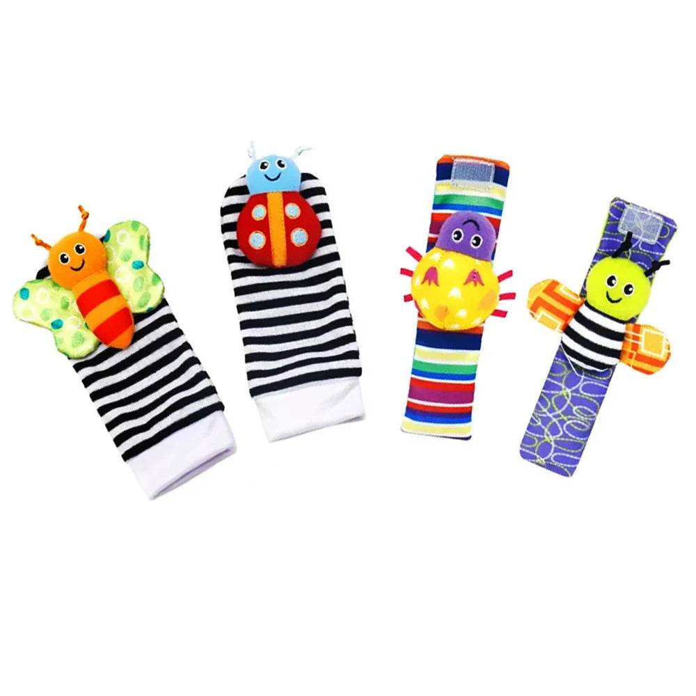 Animal Wrist and Sock Rattles