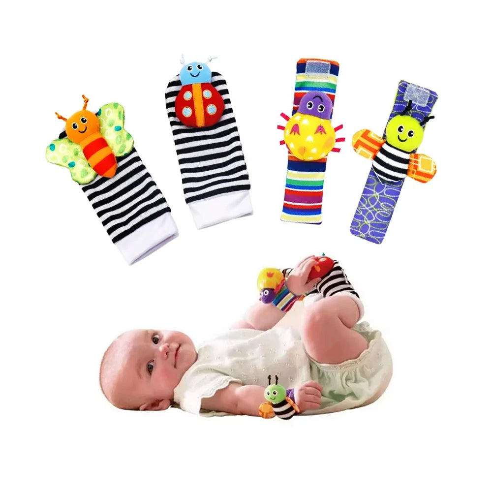 Animal Wrist and Sock Rattles