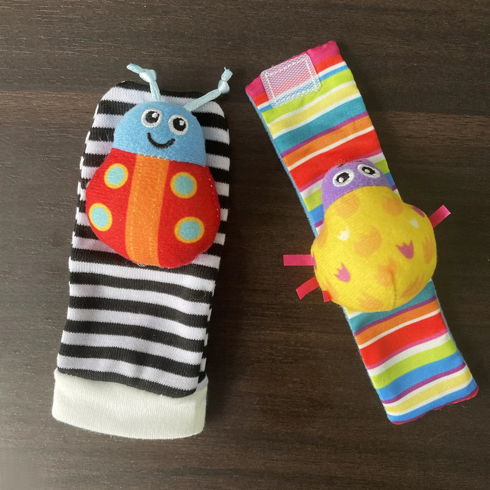 Animal Wrist and Sock Rattles
