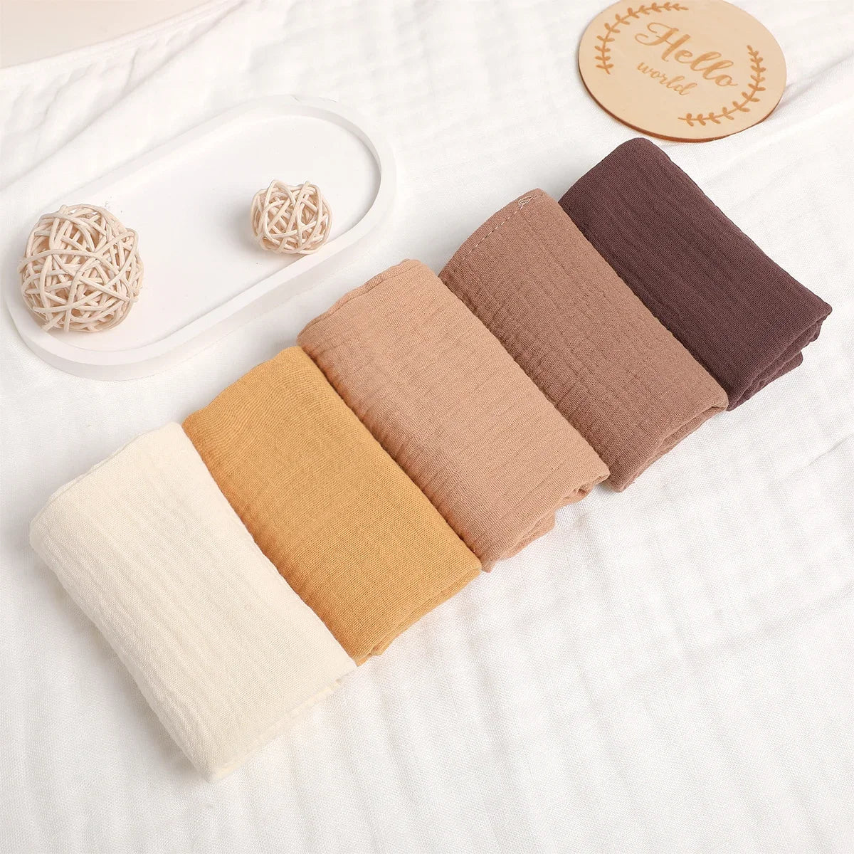 Pure Cotton Cloths (5 pack)