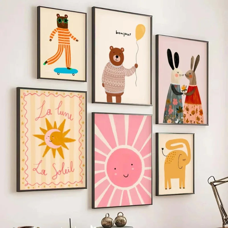Nordic Nursery Wall Art