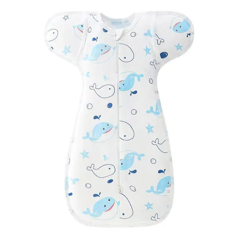 100% Cotton 0-6 Months Swaddle Sleepsack - 10 designs to choose from